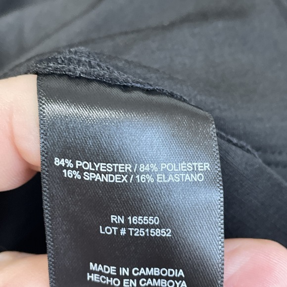 32 Degrees Women's M Activewear Sweatshirt Black a1889 - Picture 7 of 8